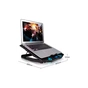 Підставка до ноутбука IceCoorel 10-17", 6*70mm 1800 RPM, 2*USB, + LCD, 365*297*30mm, Black (K8) - уменьшенное изображение 7