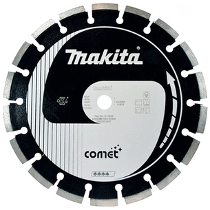 Круг відрізний Makita алмазний COMET по асфальту сегментний 350х25,4(20) мм, сухий/мокрий різ (B-13275) зображення 1