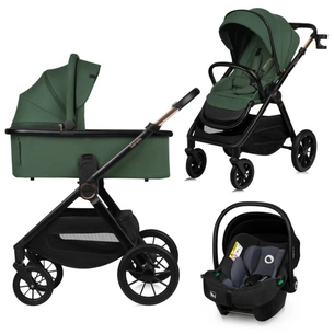 Коляска Lionelo 3 в 1 Layla Green Forest (LO-LAYLA 3IN1 GREEN FOREST) зображення 1