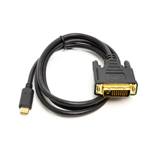 Перехідник USB Type-C 3.1 to DVI (24+1) (M) 1.0m PowerPlant (CA912124) зображення 1