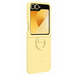 Чохол до мобільного телефона Samsung Silicone Cover with Ring Samsung Galaxy Flip 6 Yellow (EF-PF741TYEGUA) зображення 1