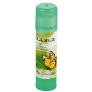 Клей Buromax Glue stick 15г, PVP, transparent (BM.4911) зображення 1