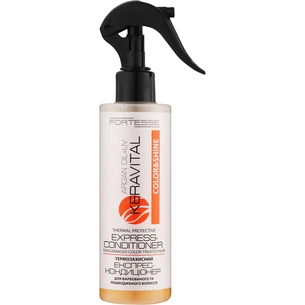 Кондиціонер для волосся Fortesse Professional Термозахисний з аргановою олією та UV-фільтром 200 мл (4823115504647) зображення 1