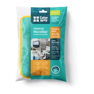 Серветки для прибирання ColorWay Мікрофібра для універсального застосування 600gsm 40 х 40 см 1 шт. (CW-4460) зображення 1