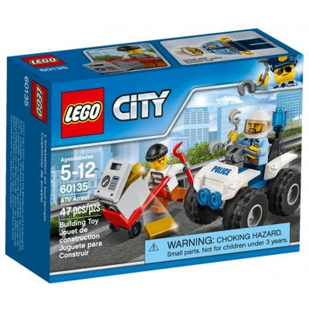 Конструктор LEGO City Поліцейський квадроцикл (60135) - изображение 1
