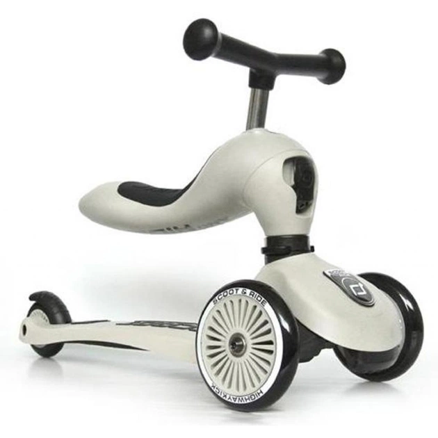 Самокат Scoot&Ride Highwaykick-1 Світло-сірий (SR-160629-ASH) - зображення 1