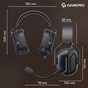 Гарнітура GamePro Genesis Hunter Black (HS1350B) - зменшене зображення 14