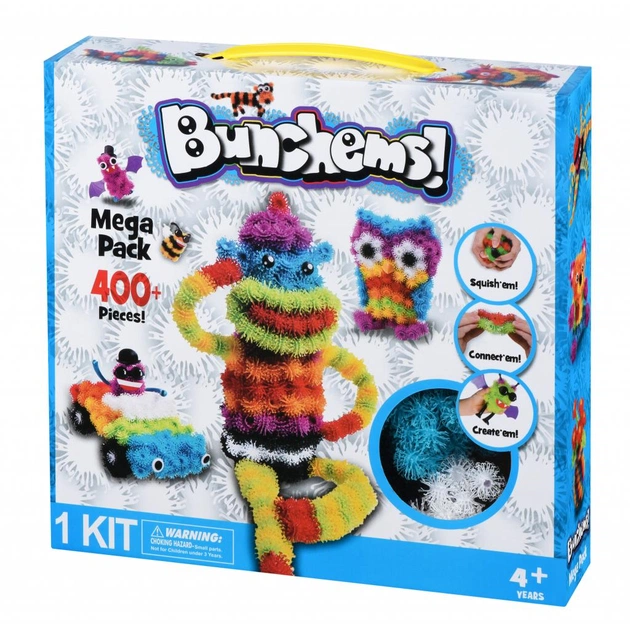 Конструктор Same Toy Bunchems 400 дет. (NF8988-1Ut) - зображення 1