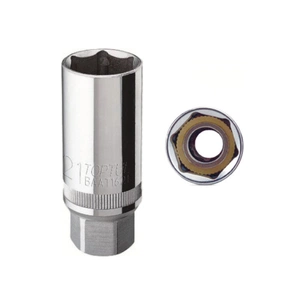 Торцева головка Toptul магнітна свічкова 16мм 3/8" (BAAT1216) зображення 1