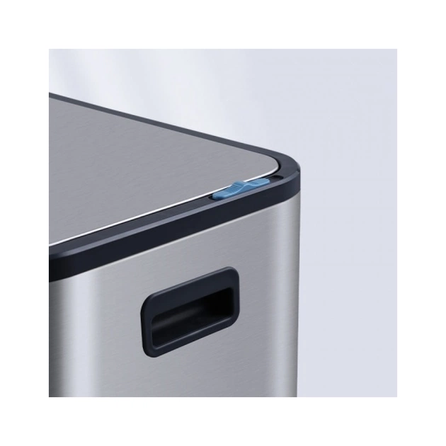 Контейнер для сміття JAH Soft Close З педаллю З внутрішнім відром Срібний металік 30 л (20264) - picture 6