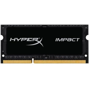 Модуль пам'яті для ноутбука SoDIMM DDR3 8GB 2133 MHz HyperX Impact Black Kingston Fury (ex.HyperX) (HX321LS11IB2/8) зображення 1