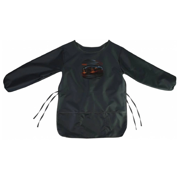 Фартух для творчості Maxi зі спинкою та рукавами, 58*41 см, сір (MX61491-10) - picture 1