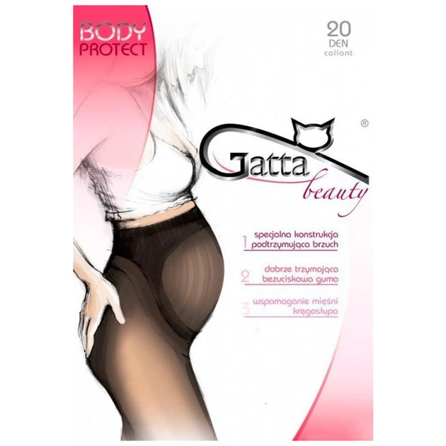 Колготи Gatta Body Protect Для вагітних 20 Den Daino - 2 (5900042155605) - зображення 1