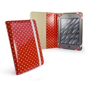 Чохол до електронної книги Tuff-Luv 6 Slim Book Red Polka-Hot (C2_40) зображення 1