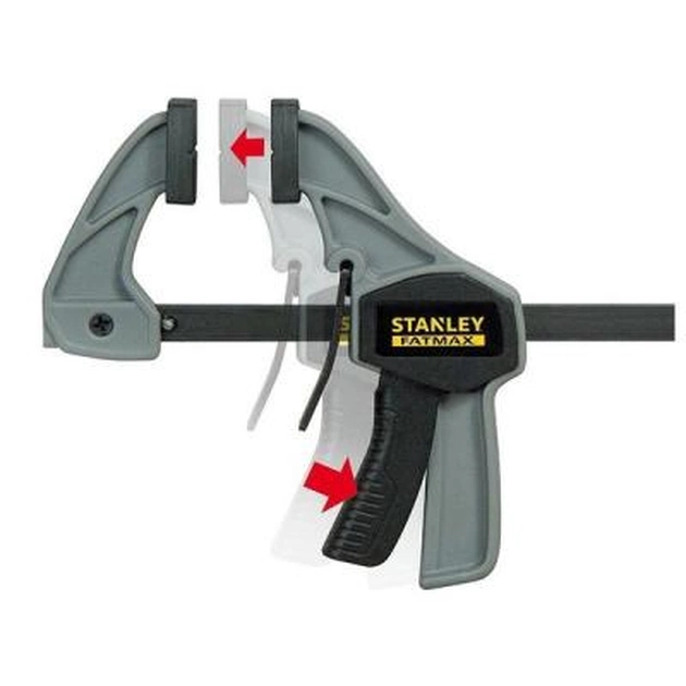 Струбцина Stanley FatMax М триггерная, сжатие 150мм, 45кг. (FMHT0-83232) - picture 2