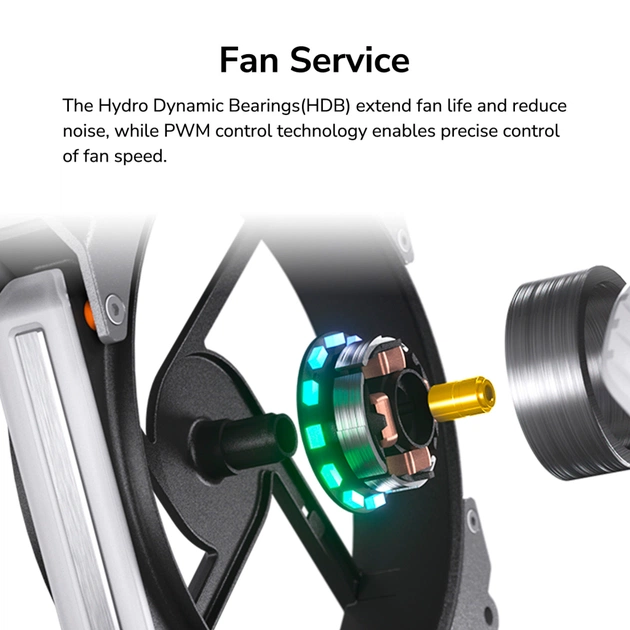 Кулер до корпусу Cougar Apolar 120 ARGB - зображення 11