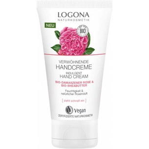 Крем для рук Logona Активний догляд Троянда та Ши 75 мл (4017645042841) зображення 1