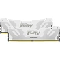 Модуль пам'яті для комп'ютера DDR5 32GB (2x16GB) 6400 MHz Renegade White XMP Kingston Fury (ex.HyperX) (KF564C32RWK2-32) - зменшене зображення 4