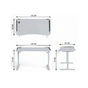 Компьютерный стол GT Racer T-1452 White (T-1452 (140x60x73) White) - уменьшенное изображение 7