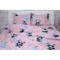 Постільна білизна MirSon Бязь 17-0505 Panda pink Євро (2200003619300) - зменшене зображення 2