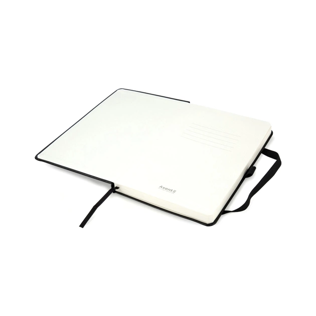 Книга записна Axent Partner, 125x195 мм, 96 аркушів, крапка, чорна (8306-01-A) - зображення 5