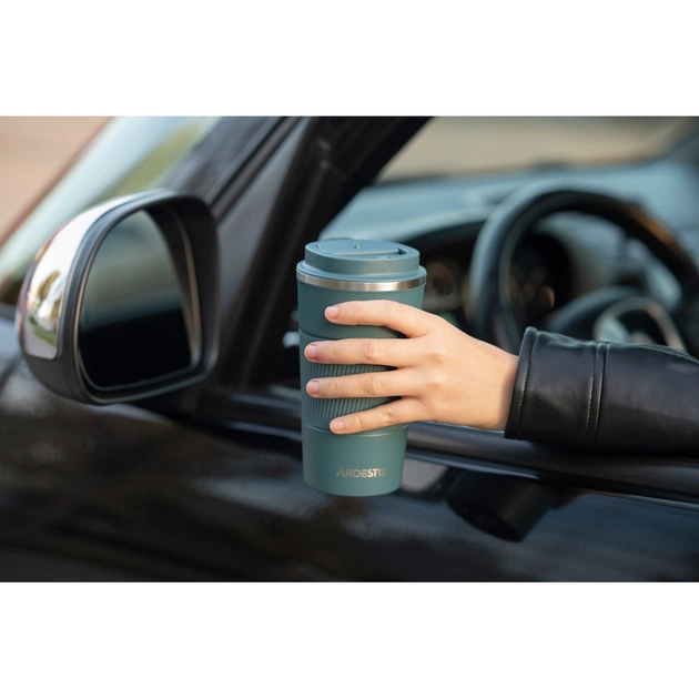 Термокружка Ardesto Urban 500 мл Темно-синя (AR2650DB) - зображення 4