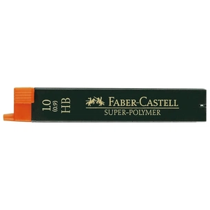 Грифель для механічного олівця Faber-Castell Super-Polymer НВ (діаметр 1,0 мм), 12 штук в пеналі (11943) зображення 1