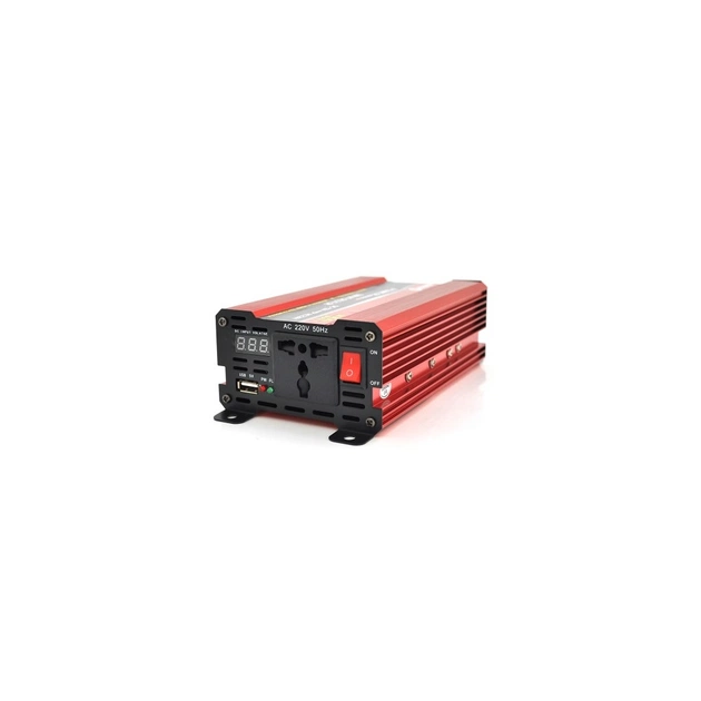 Автомобільний інвертор Voltronic 12V/220V 600Вт, approximate sinusoid (NV-1000) - изображение 1
