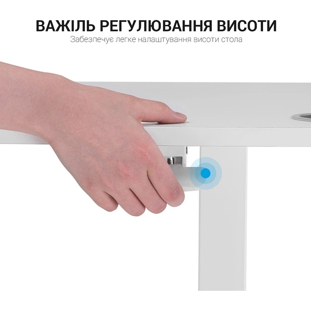 Комп`ютерний стіл OfficePro ODM380W - picture 8