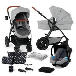 Коляска Kinderkraft 3 в 1 Xmoov CT Light Gray (KSXMOV00LGR3000) (5902533920921) зображення 1