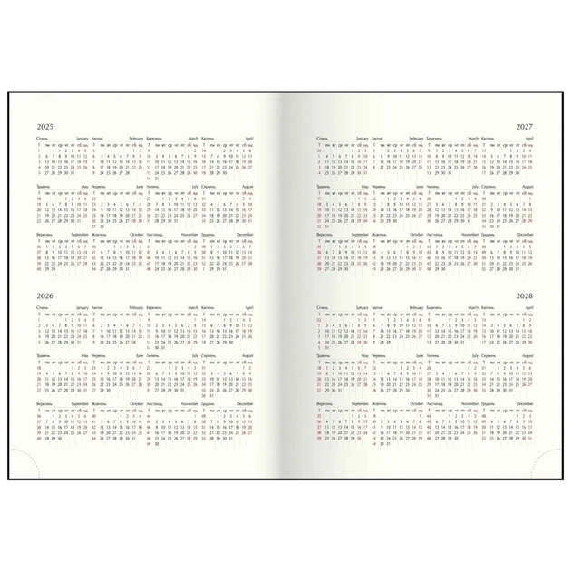 Еженедельник Buromax датированный 2026 POWER A5 синий (BM.2157-03) - изображение 5