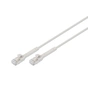 Патч-корд 0.5м, SFTP, cat.6A, AWG 32/7, Cu, TPE-LSZH, гибкий, grey Digitus (DK-1632-A-005B) - уменьшенное изображение 1