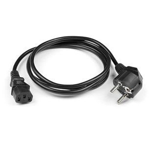 Кабель живлення C13 1.5m Vinga (VCPPCC131.5BK) зображення 1