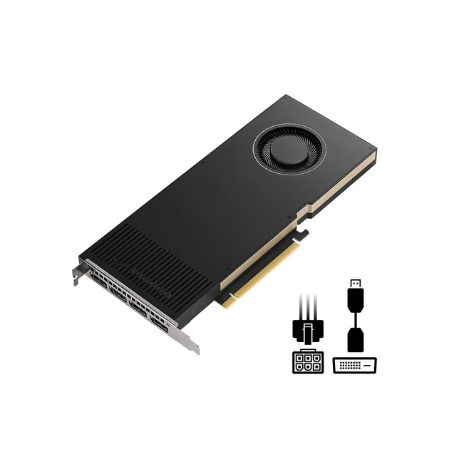 Відеокарта QUADRO RTX A4000 16GB PNY (VCNRTXA4000-PB) - зображення 1