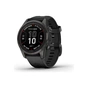 Смарт-годинник Garmin fenix 7S Pro Saph Solar, Carbon Gray Ti w/ Black Band, GPS (010-02776-11) - зменшене зображення 1