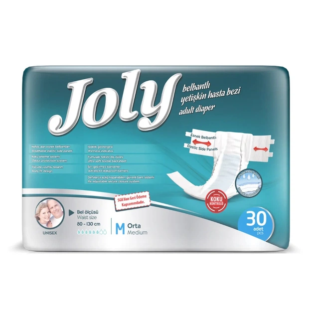 Підгузки для дорослих Joly 2 Medium 30 шт (8690536804016) - зображення 1