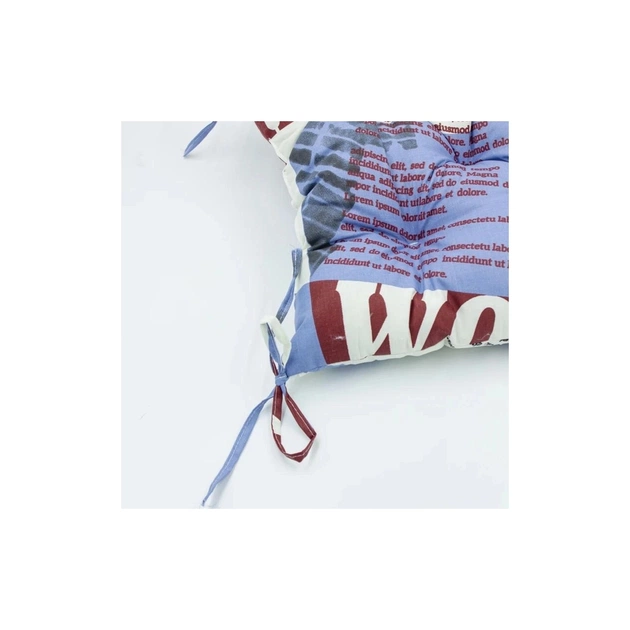 Подушка на стілець MirSon Бязь Принт 17-0535 Peggy 40х50 см (2200006276920) - зображення 3