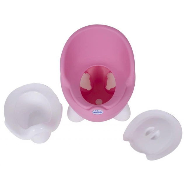 Горщик Sevi Bebe стільчик 66 Рожевий (8692241106621) - зображення 3