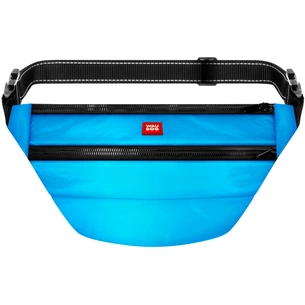 Поясна сумка-бананка для собак WAUDOG Family зі знімним ременем 33x17x10 см блакитна (56882) изображение 1