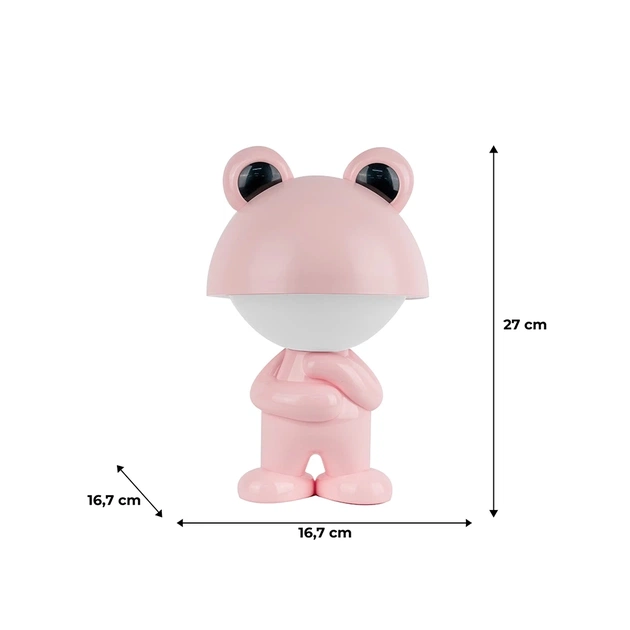 Нічник Kite Світильник LED з акумулятором Dreamy Froggy, рожевий (K25-315-3-2) - picture 6