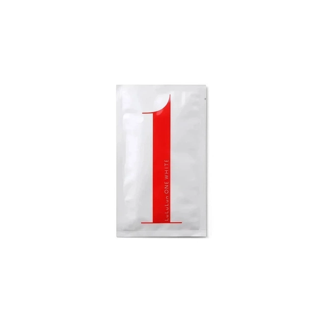 Маска для лица Lululun Premium Face Mask One White Осветляющая для сияния и свежести кожи 1 шт (4580794010851) - изображение 1