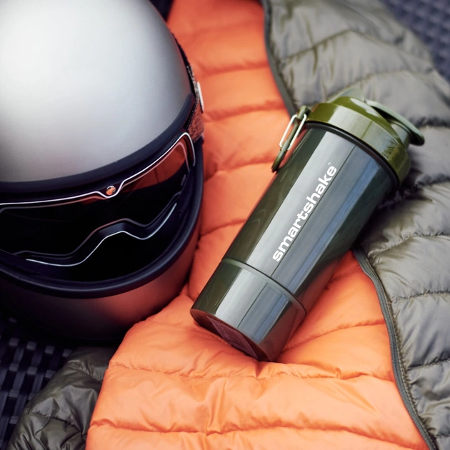 Шейкер спортивний SmartShake Original2GO One 800ml Army Green (10581002) - picture 7