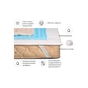 Наматрацник MirSon вовняний Carmela Woollen 247/2 200x200 см (2200000337122) - зменшене зображення 2