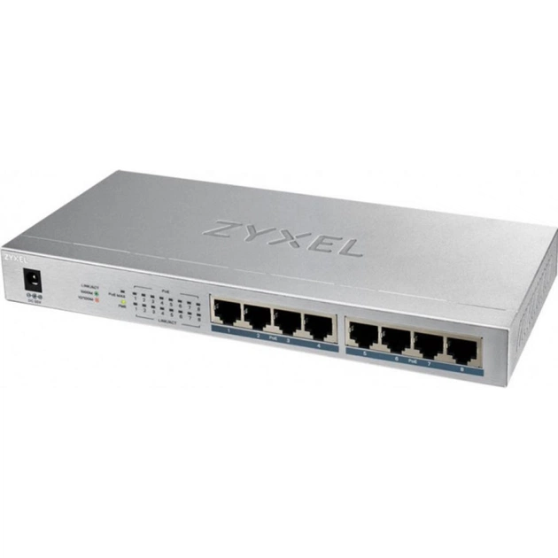 Комутатор мережевий ZyXel GS1008HP-EU0101F - зображення 1