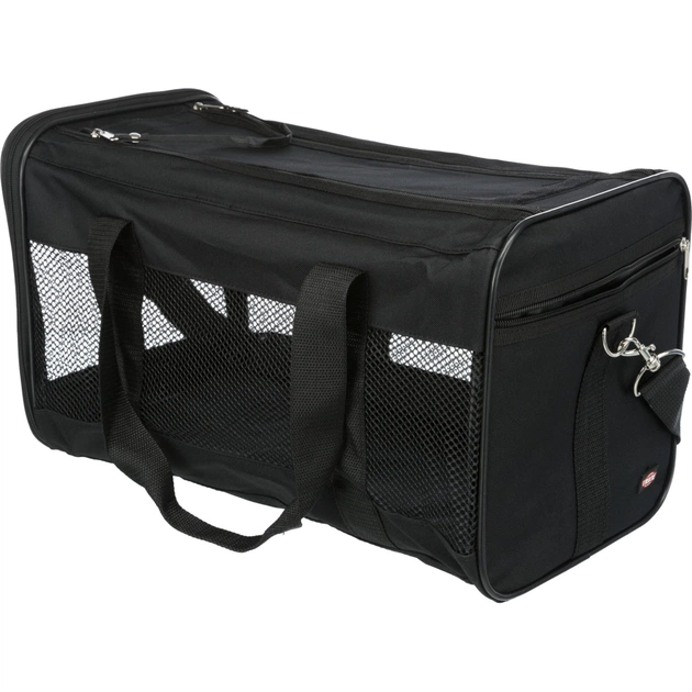 Переноска для животных Trixie Ryan Carrier 26x27х47 см до 6 кг (черная) (4011905288413) - изображение 1