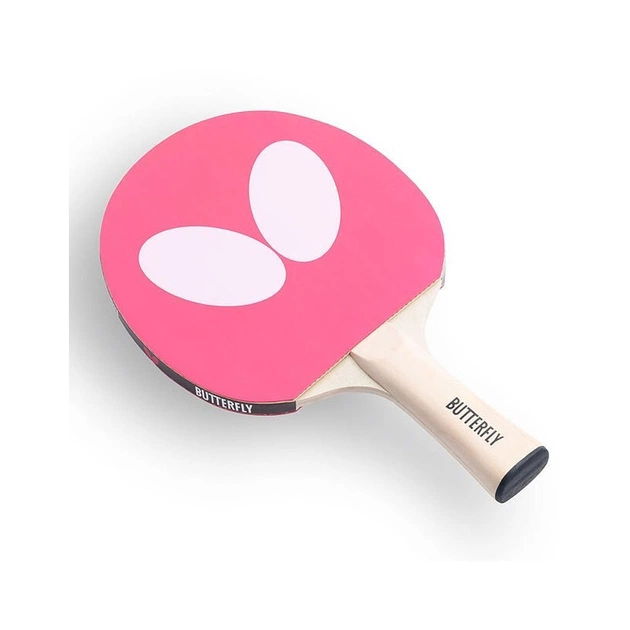 Ракетка для настольного тенниса Butterfly Logo Racket Pink FL (6017873302) (932192) - изображение 1