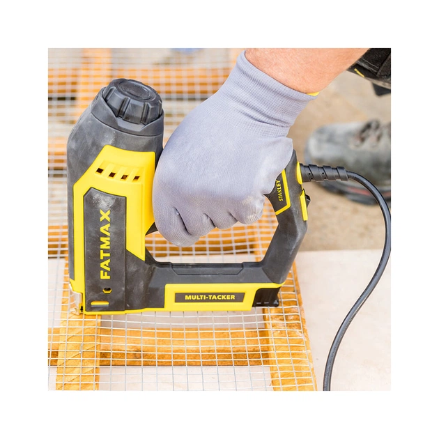 Степлер будівельний Stanley електричний Fatmax Multi-Tacker, 5 в 1, скобы G, Н, СТ, гвозди и шпильки 18 GA. (FMHT6-75934) - зображення 3