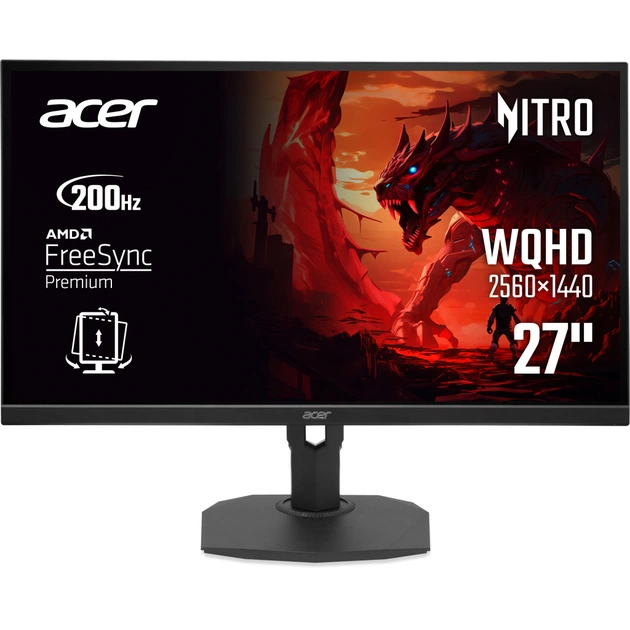 Монітор Acer XF273UX1bmiiprx (UM.HX0EE.109) - зображення 1
