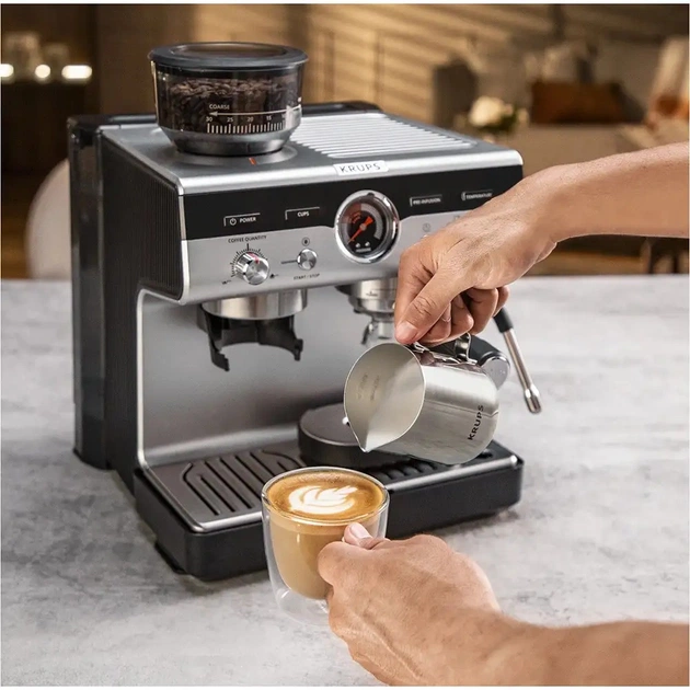 Кавоварка Krups Precision+ XP804T10 - зображення 3