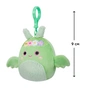 М'яка іграшка Squishmallows на кліпсі – Дракон Тов 9 см (SQCP00217) - зменшене зображення 2